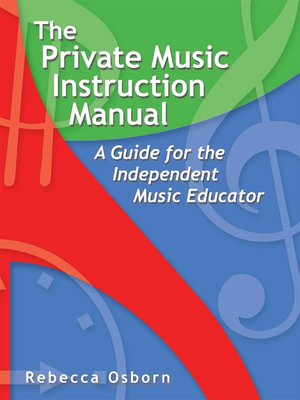 cover image of The Private Music Instruction Manual